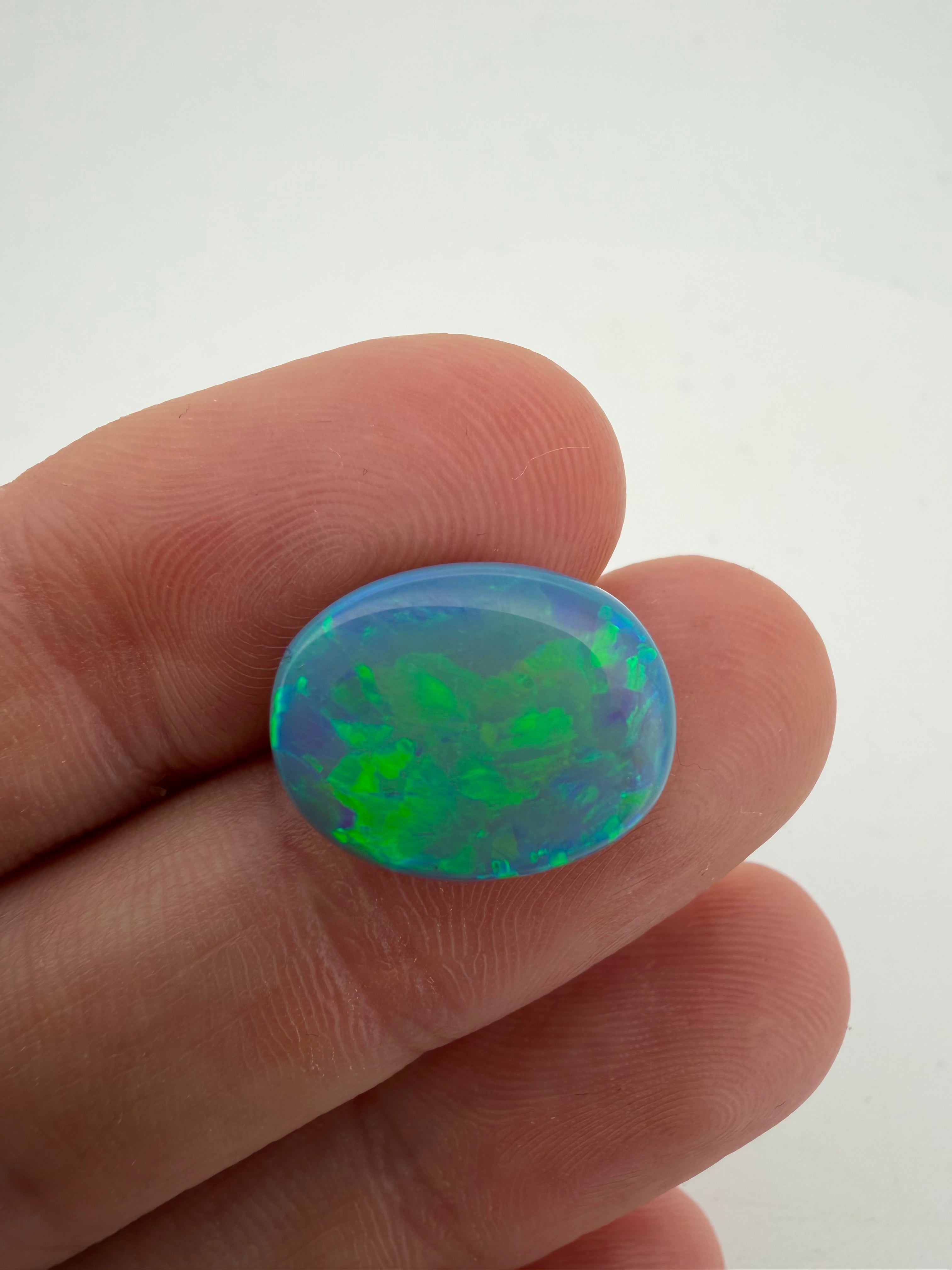8.61ct Lighting Ridge Black Opal