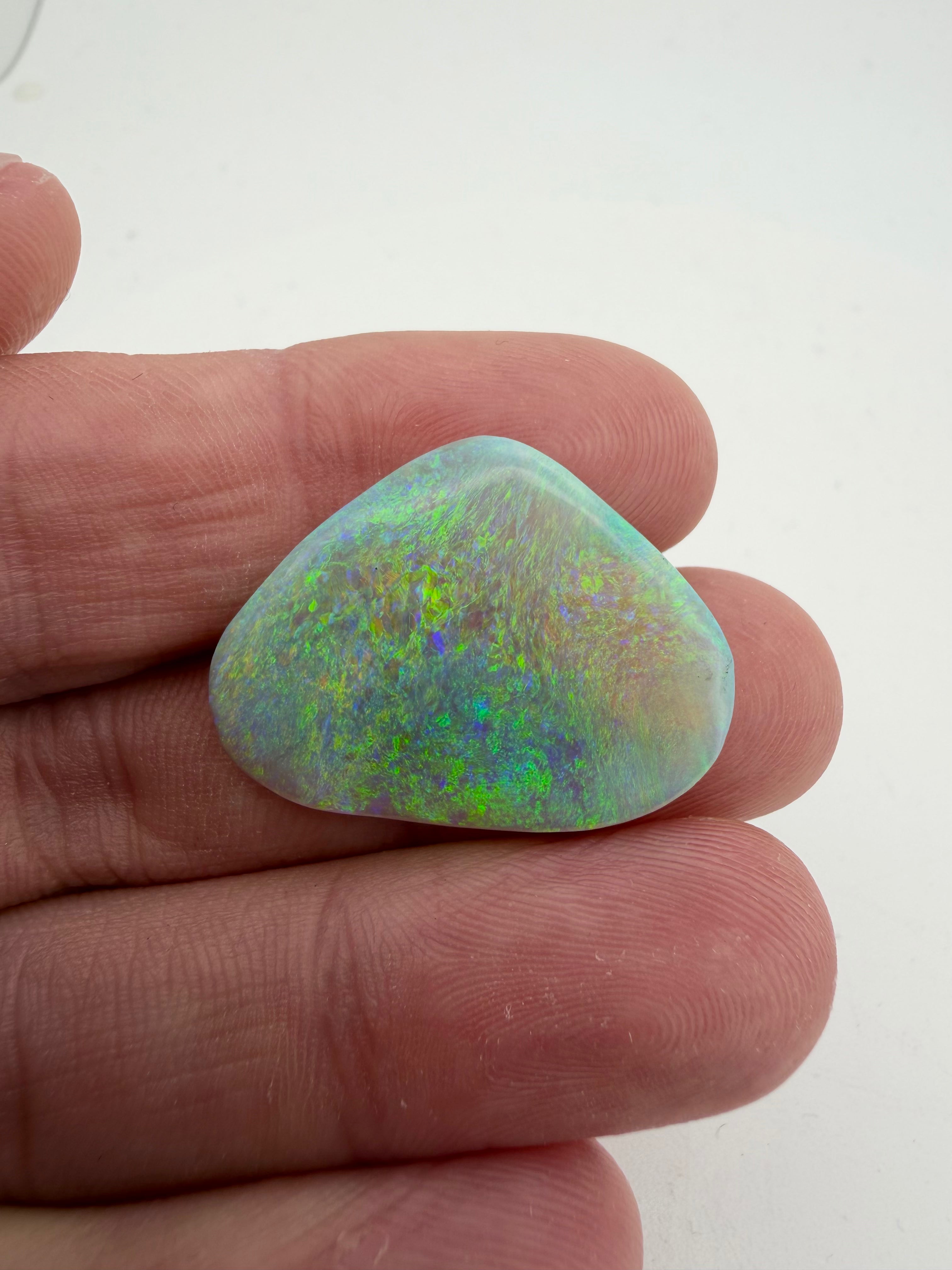 13.35ct Lightning Ridge Crystal Opal