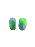 4.45ct Lighting Ridge Black Opal Pair