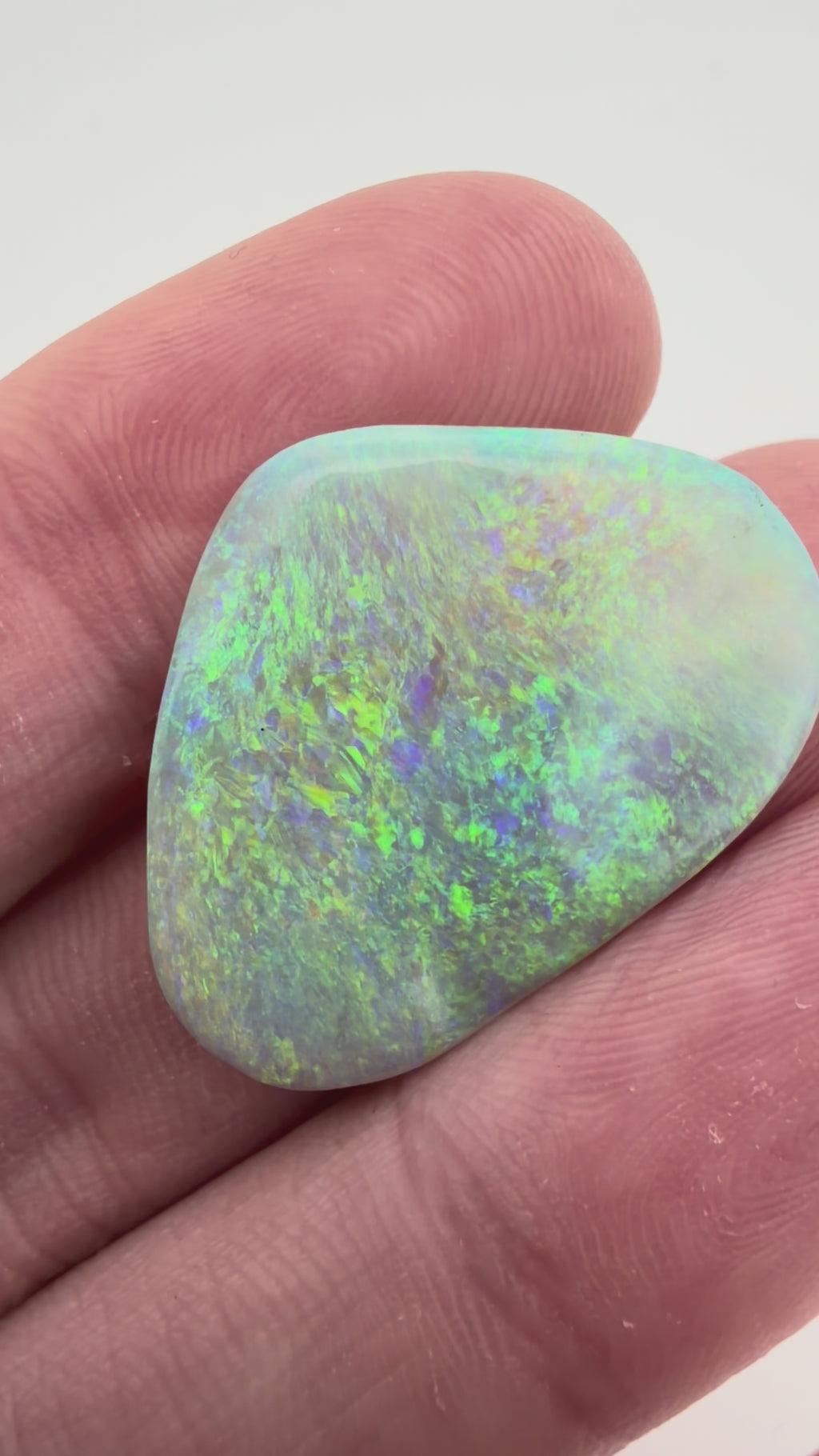 13.35ct Lightning Ridge Crystal Opal