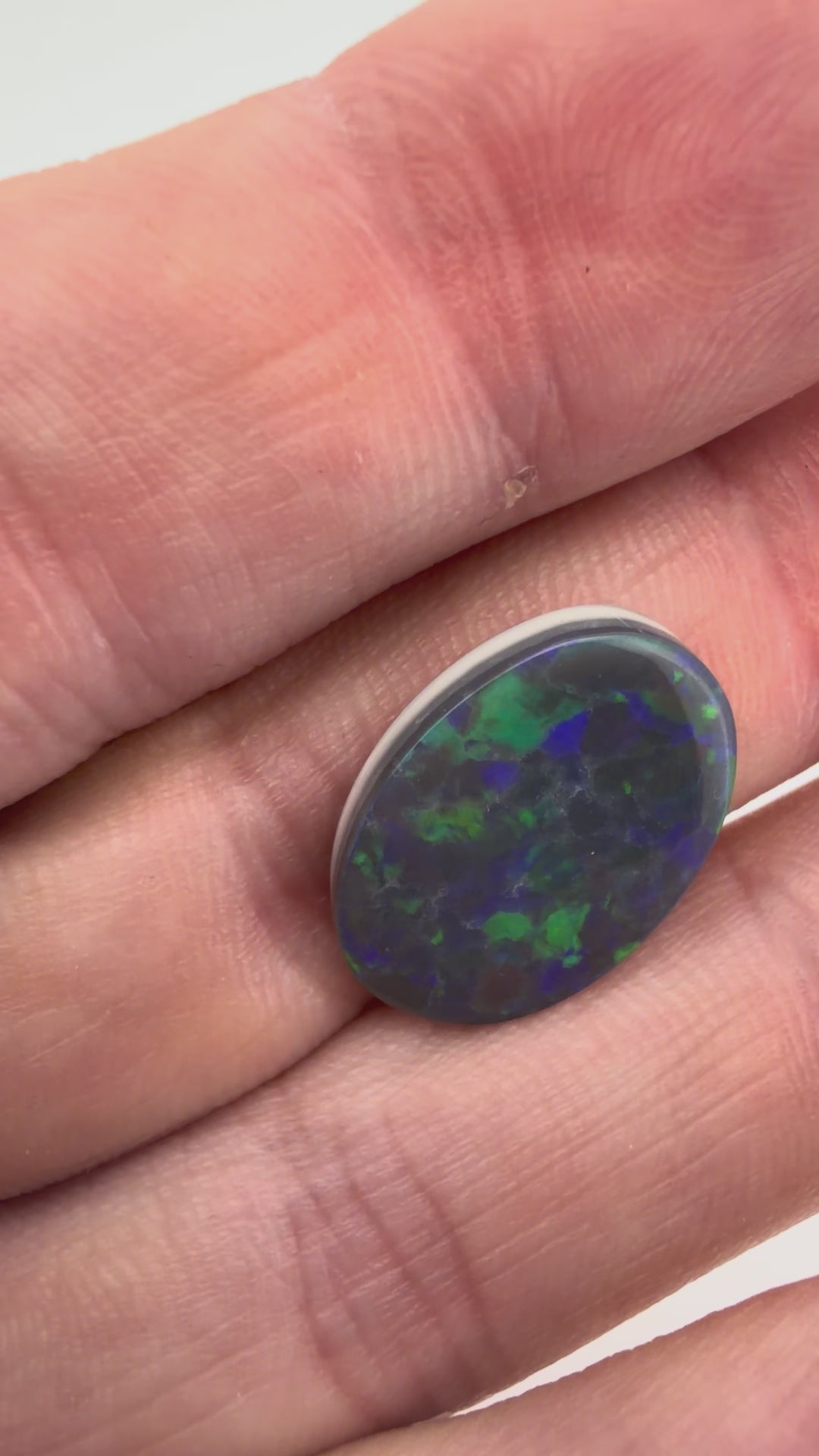 6.41ct Lightning Ridge Black Opal